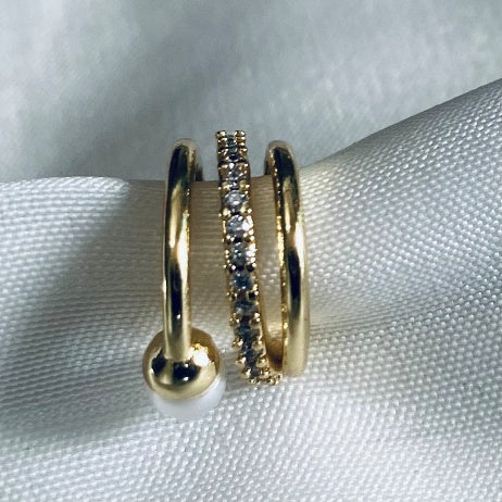 Pearl Spark Cuff