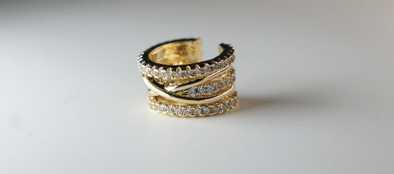 Royal Blaze Cross Cuff