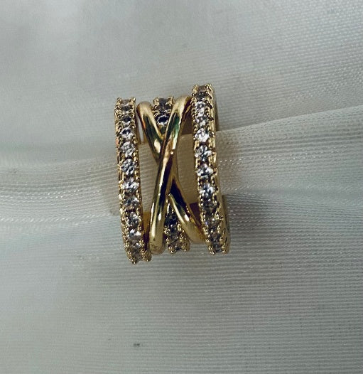 Royal Blaze Cross Cuff