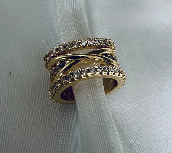 Royal Blaze Cross Cuff