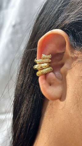 Golden Eclips Cuff